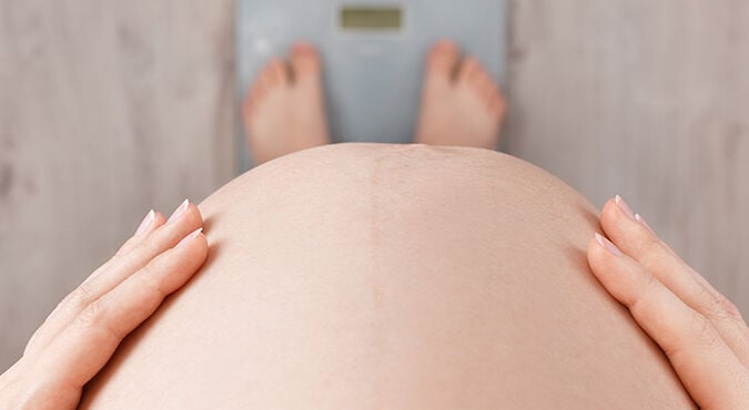 como se distribuye el peso en el embarazo