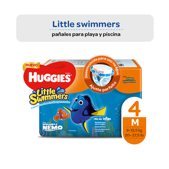 Pañal Huggies Little Swimmerst talla M
